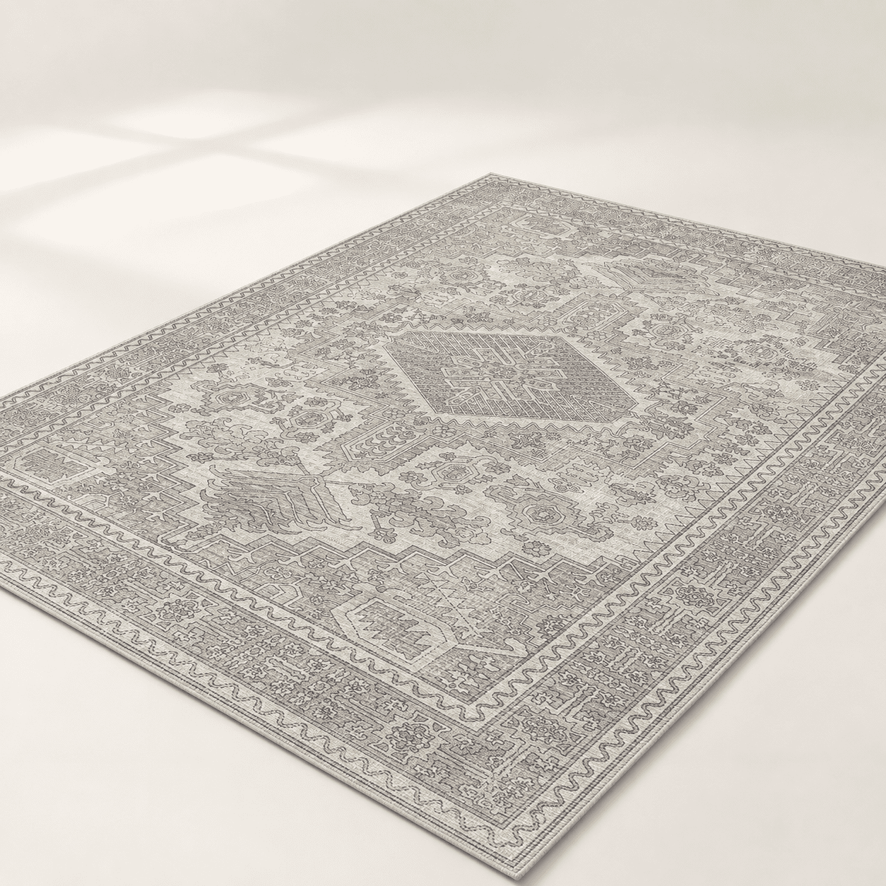 9x12 Washable Area Rugs For Living Room Bedroom Dining Room- Retro ...