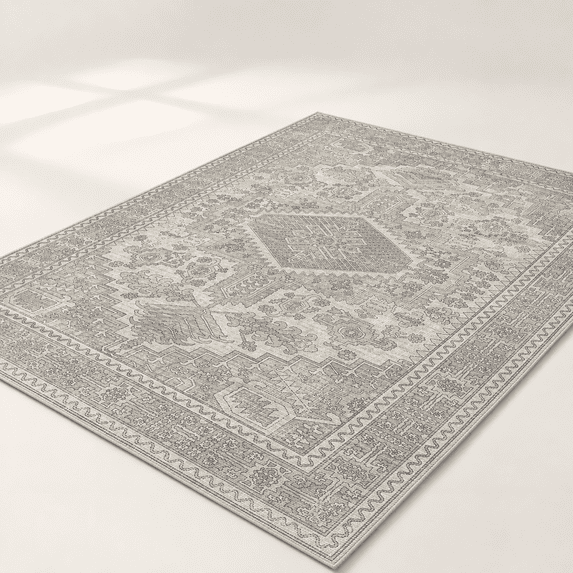 9x12 Washable Area Rugs For Living Room Bedroom Dining Room- Retro ...