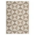 thumbnail image 1 of 9x12 Washable Area Rugs for Living Room Non Slip Low Pile Modern Geometric Farmhouse Dining Room Carpets for Bedroom Dorm Beige, 1 of 7