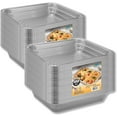 thumbnail image 1 of 9x13 Aluminum Pans Disposable Aluminum Foil Pans Half Size Shallow (100 Pack) Heavy Duty Aluminum Pans Large Baking Pan Aluminum Trays, Roasting, Storing, Heating, Catering, 1 of 5