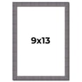 thumbnail image 1 of 9x13 Frame Blue Kingsley Pewter Solid Wood Picture Frame Width 0.75 Inches |Interior Depth 0.5, 1 of 8
