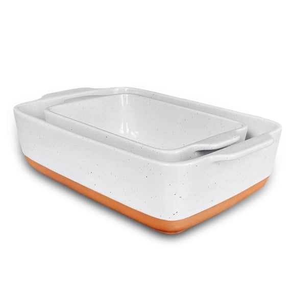 9x13 Inch Deep Porcelain Baking Dish Oven Safe Freezer Safe Durable Bakeware