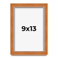thumbnail image 1 of 9x13 Shadow Box Frame Brown | 0.875 Inches Deep Real Wood Contemporary Shadowbox Display Frame | UV, 1 of 6