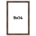 thumbnail image 1 of 9x14 Frame Brown Bamboo with Dark Coffee/Walnut Finish | Solid Wood Picture Frame Width 0.75 Inches, 1 of 8