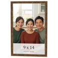 thumbnail image 1 of 9x14 Frame Gold Kingsley Distressed Solid Wood Picture Frame Width 0.75 Inches | Interior Frame, 1 of 8