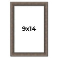 thumbnail image 1 of 9x14 Frame Silver Real Wood Picture Frame Width 1.25 Inches | Interior Frame Depth 0.5 Inches |, 1 of 8