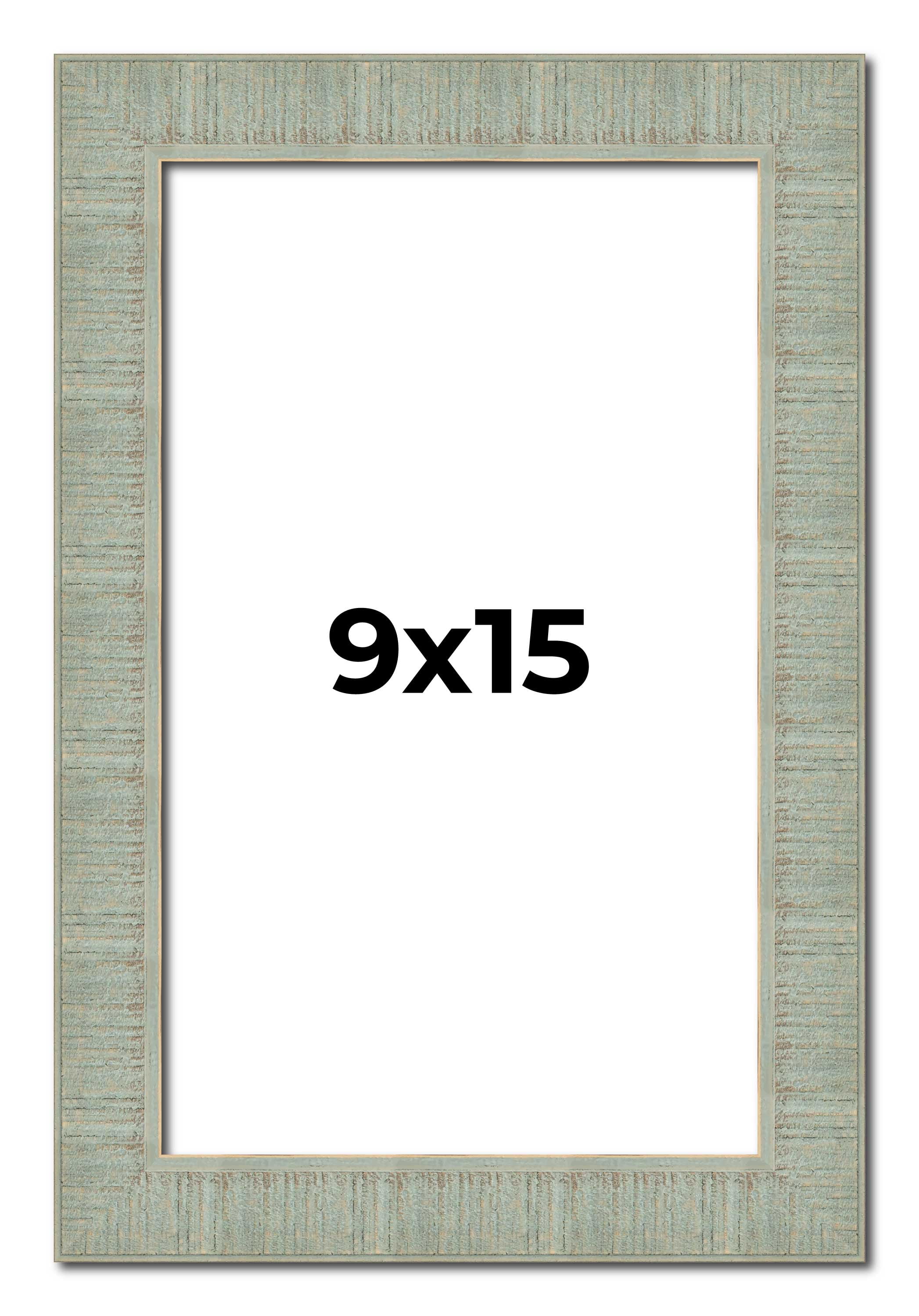 9x15 Frame Green Desert Pear Solid Wood Picture Frame | 1.625 Inch ...