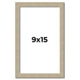thumbnail image 1 of 9x15 Frame Grey Solid Wood Picture Frame Width 1 Inches | Interior Frame Depth 0.5 Inches |, 1 of 8
