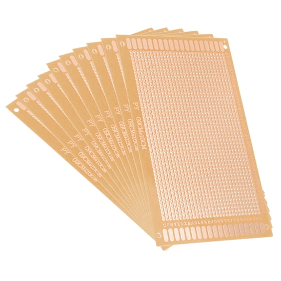 9x15cm Single Sided Universal Paper Printed Circuit Board Thickness 1.2mm 10pcs