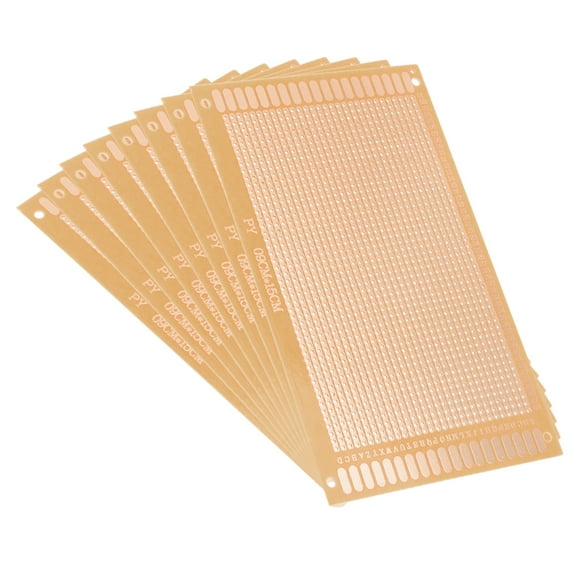 9x15cm Single Sided Universal Paper Printed Circuit Board Thickness 1.2mm 8pcs