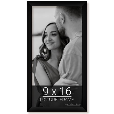 9x16 Black Picture Frame for Puzzles Posters Photos or Artwork