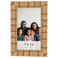thumbnail image 1 of 9x16 Frame Beige Real Wood Picture Frame Width 3 inches | Interior Frame Depth 0.5 inches | Natural, 1 of 8