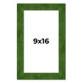 thumbnail image 1 of 9x16 Frame Green Burl Solid Wood Picture Frame | 1.75 Inches Moulding Width | Interior Frame Depth, 1 of 8