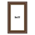 thumbnail image 1 of 9x17 Copper and Brown Real Wood Picture Frame Width 2 inches | Interior Frame Depth 0.5 inches |, 1 of 8