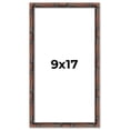 thumbnail image 1 of 9x17 Frame Brown Bamboo with Dark Coffee/Walnut Finish | Solid Wood Picture Frame Width 0.75 Inches, 1 of 8