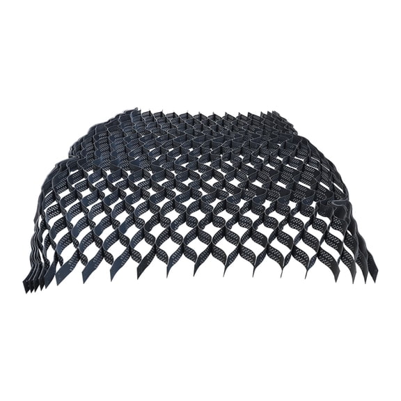 9x17Ft Ground Grid Scalable Ground Grid Gravel Grid Geo Grid Driveway Black for Use in Slopes and Embankments Prone to Eroding