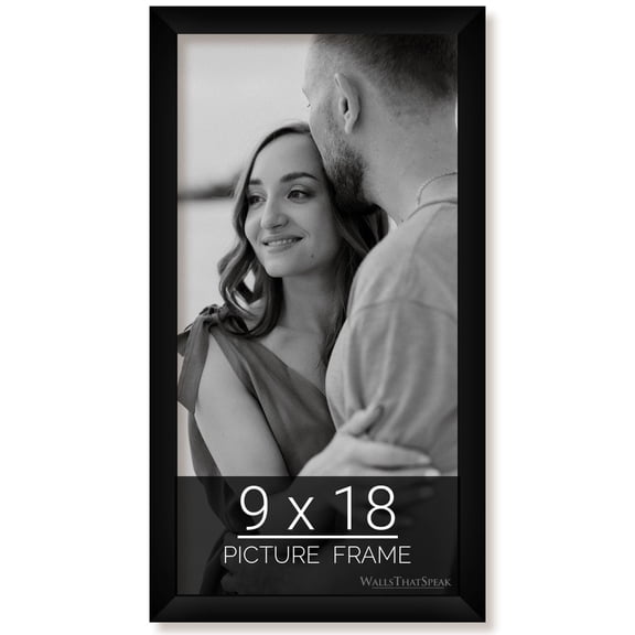 9x18 Black Picture Frame for Puzzles Posters Photos or Artwork
