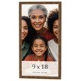 thumbnail image 1 of 9x18 Frame Gold Kingsley Distressed Solid Wood Picture Frame Width 0.75 Inches | Interior Frame, 1 of 8