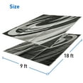 thumbnail image 1 of 9x18 RV Mat - Wave Pattern - BLACK, 1 of 4
