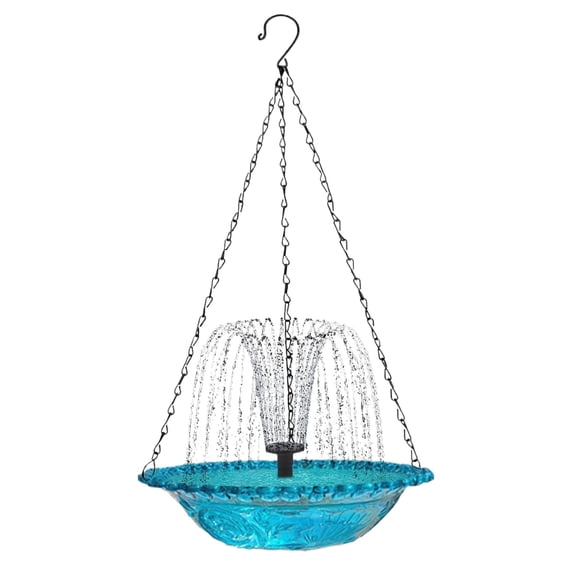 9x18inch Professional Hanging Hummingbird Feeder with USB Charging Port Smart Bird Watching Nectar Station for Garden Outdoor Decor