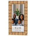 thumbnail image 1 of 9x19 Frame Beige Real Wood Picture Frame Width 3 inches | Interior Frame Depth 0.5 inches | Natural, 1 of 8