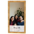 thumbnail image 1 of 9x19 Frame Gold Bamboo Solid Wood Picture Frame | 1 Inch Moulding Width | Interior Frame Depth 0.75, 1 of 8