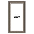 thumbnail image 1 of 9x20 Frame Brown Solid Wood Picture Frame | 1.75 Inch Moulding Width | Austin Frame Complete with, 1 of 8