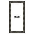 thumbnail image 1 of 9x21 Frame Black-Brown Medieval Solid Wood Picture Frame | 1.5 Inch Moulding Width | Gotham Beveled, 1 of 8