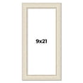 thumbnail image 1 of 9x21 Frame White Real Wood Picture Frame Width 1.75 inches | Interior Frame Depth 0.5 inches |, 1 of 8