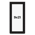 thumbnail image 1 of 9x21 Shadow Box Black Solid Wood Display Picture Frame | 1 Inch Rabbet Depth | | 1.375 Inch, 1 of 4