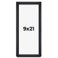thumbnail image 1 of 9x21 Shadow Box Frame Black | 1 Inches Deep Real Wood Farmhouse Shadowbox Display Frame | UV, 1 of 6