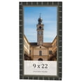 thumbnail image 1 of 9x22 Frame Black Bamboo Solid Wood Picture Frame Width 1.5 Inches | Interior Frame Depth 0.5 Inches, 1 of 8