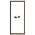 thumbnail image 1 of 9x22 Frame Brown Bamboo with Dark Coffee/Walnut Finish | Solid Wood Picture Frame Width 0.75 Inches, 1 of 8