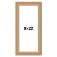 thumbnail image 1 of 9x22 Frame Charleston Honey Brown Solid Wood Picture Frame Width 1.75 Inches | Interior Depth 0.5, 1 of 8