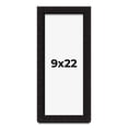 thumbnail image 1 of 9x22 Shadow Box Black Solid Wood Display Picture Frame | 1 Inch Rabbet Depth | | 1.375 Inch, 1 of 4