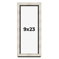 thumbnail image 1 of 9x23 Shadow Box Frame Silver | 1.625 Inches Deep Real Wood Contemporary Shadowbox Display Frame |, 1 of 7