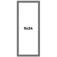 thumbnail image 1 of 9x24 Frame Blue Kingsley Pewter Solid Wood Picture Frame Width 0.75 Inches |Interior Depth 0.5, 1 of 8