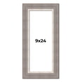 thumbnail image 1 of 9x24 Frame Grey Real Wood Picture Frame Width 2.75 Inches | Interior Frame Depth 0.5 Inches | Linus, 1 of 8