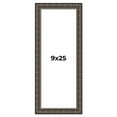 thumbnail image 1 of 9x25 Frame Black Bamboo Solid Wood Picture Frame Width 1.5 Inches | Interior Frame Depth 0.5 Inches, 1 of 8