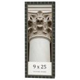 thumbnail image 1 of 9x25 Frame Black Bamboo Solid Wood Picture Frame Width 1.5 Inches | Interior Frame Depth 0.5 Inches, 1 of 8