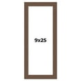 thumbnail image 1 of 9x25 Frame Brown Distressed Barnwood Picture Frame | Rustic Farmhouse Photo Frame Includes UV, 1 of 8