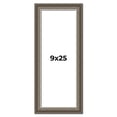 thumbnail image 1 of 9x25 Frame Brown Solid Wood Picture Frame | 1.75 Inch Moulding Width | Austin Frame Complete with, 1 of 8