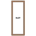 thumbnail image 1 of 9x27 Frame Gold Real Wood Picture Frame Width 1.25 inches | Interior Frame Depth 0.5 inches |, 1 of 8