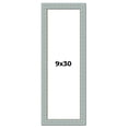 thumbnail image 1 of 9x30 Frame Blue Teal Distressed Solid Wood Picture Frame | 1.625 Inch Moulding Width | Sonoma Blue, 1 of 8