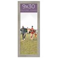 thumbnail image 1 of 9x30 Frame Grey Real Wood Picture Frame Width 1.5 Inches | Interior Frame Depth 0.5 Inches | Barn, 1 of 8
