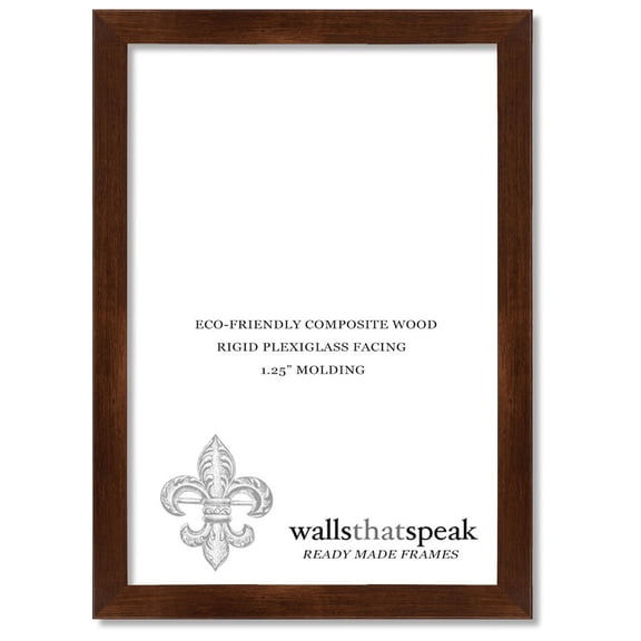 9x30 Mocha Walnut Picture Frame for Puzzles Posters Photos or Artwork