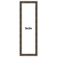 thumbnail image 1 of 9x34 Frame Gold Real Wood Picture Frame Width 1.5 inches | Interior Frame Depth 0.5 inches |, 1 of 8