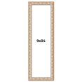 thumbnail image 1 of 9x34 Frame White Real Wood Picture Frame Width 1.5 inches | Interior Frame Depth 0.5 inches |, 1 of 8