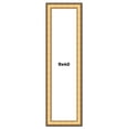 thumbnail image 1 of 9x40 Frame Gold Plein Aire Solid Wood Picture Frame Width 2 Inches | Interior Frame Depth 0.5, 1 of 8