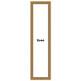 thumbnail image 1 of 9x44 Frame Black and Gold Distressed Solid Wood Sonoma Picture Frame | 1.625 Inch Moulding Width |, 1 of 8